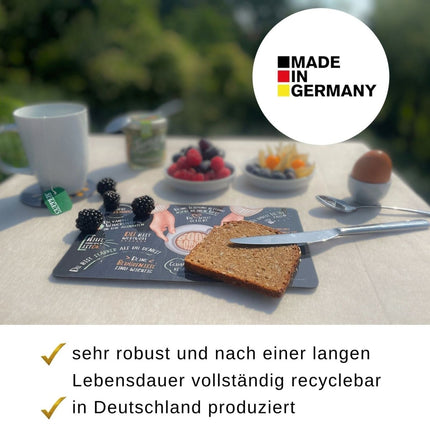 SEO. Frühstücksbrettchen „Guten Morgen - Bestärkung“ - Linkreich