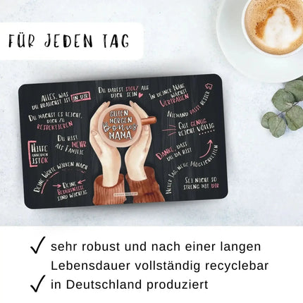 SEO. Frühstücksbrettchen "Guten Morgen Bonusmama" - Linkreich