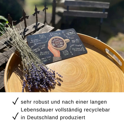 SEO. Frühstücksbrettchen "Guten Morgen Herzenssohn" - Linkreich