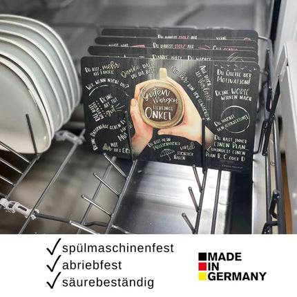 SEO. Frühstücksbrettchen "Guten Morgen Lieblingsonkel" - Linkreich