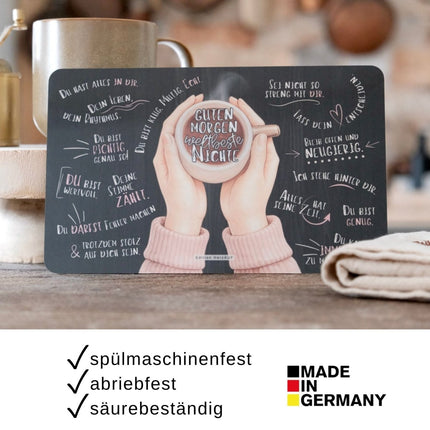 SEO. Frühstücksbrettchen "Guten Morgen Nichte“ - Linkreich