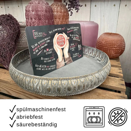 SEO. Frühstücksbrettchen “Guten Morgen Oma" - Linkreich