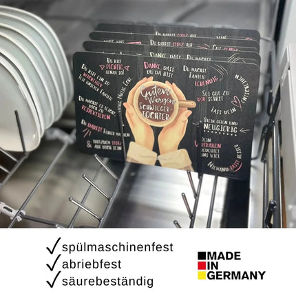 SEO. Frühstücksbrettchen "Guten Morgen Schwiegertochter“ - Linkreich