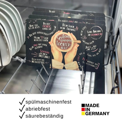 SEO. Frühstücksbrettchen "Guten Morgen Tochterherz" - Linkreich