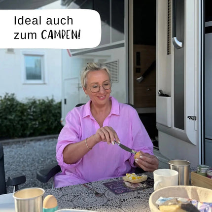 SEO. Frühstücksbrettchen Set "Guten Morgen Mama und Papa" - Linkreich