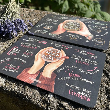 SEO. Frühstücksbrettchen Set "Guten Morgen Schwiegermama und Schwiegerpapa“ - Linkreich