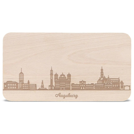 SEO. Frühstücksbrettchen Skyline Augsburg - Linkreich