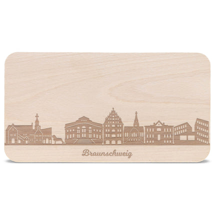 SEO. Frühstücksbrettchen Skyline Braunschweig - Linkreich