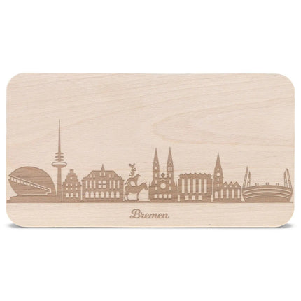 SEO. Frühstücksbrettchen Skyline Bremen - Linkreich