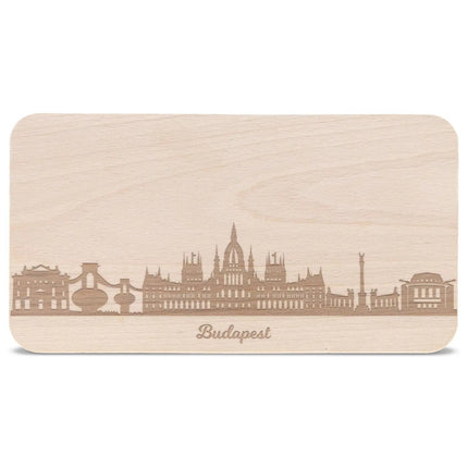 SEO. Frühstücksbrettchen Skyline Budapest - Linkreich
