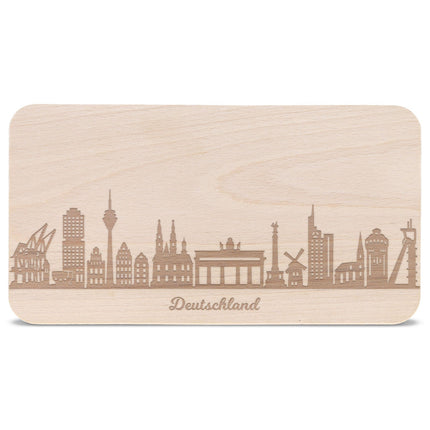 SEO. Frühstücksbrettchen Skyline Deutschland - Linkreich
