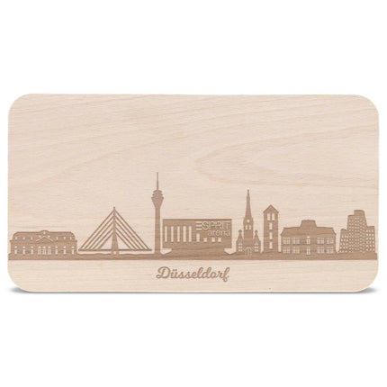 SEO. Frühstücksbrettchen Skyline Düsseldorf - Linkreich