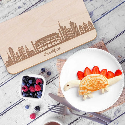 SEO. Frühstücksbrettchen Skyline Frankfurt - Linkreich