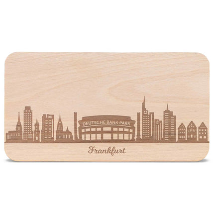 SEO. Frühstücksbrettchen Skyline Frankfurt - Linkreich
