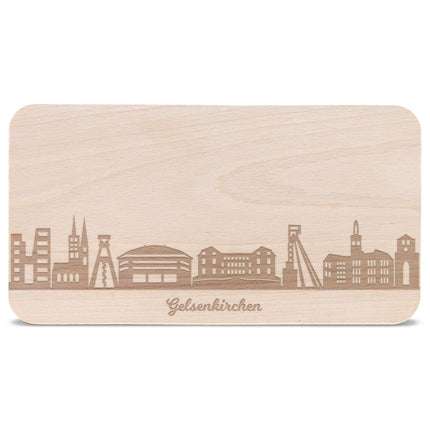 SEO. Frühstücksbrettchen Skyline Gelsenkirchen - Linkreich