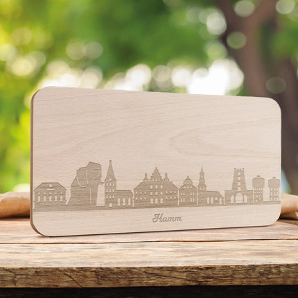 SEO. Frühstücksbrettchen Skyline Hamm - Linkreich