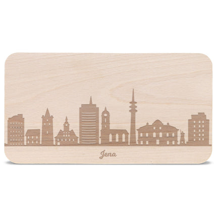 SEO. Frühstücksbrettchen Skyline Jena - Linkreich
