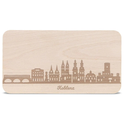 SEO. Frühstücksbrettchen Skyline Koblenz - Linkreich