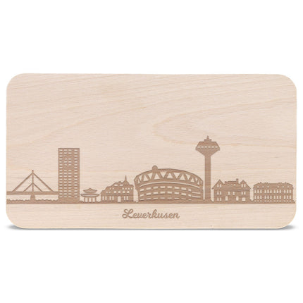 SEO. Frühstücksbrettchen Skyline Leverkusen - Linkreich