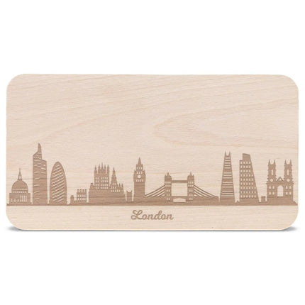 SEO. Frühstücksbrettchen Skyline London - Linkreich
