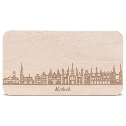 SEO. Frühstücksbrettchen Skyline Lübeck - Linkreich