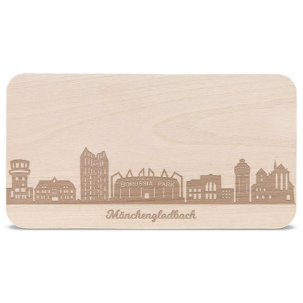 SEO. Frühstücksbrettchen Skyline Mönchengladbach - Linkreich