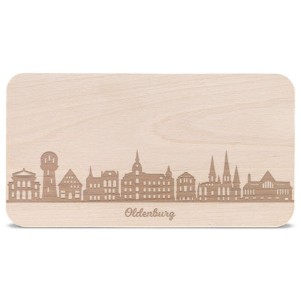 SEO. Frühstücksbrettchen Skyline Oldenburg - Linkreich