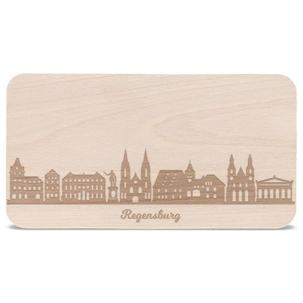SEO. Frühstücksbrettchen Skyline Regensburg - Linkreich