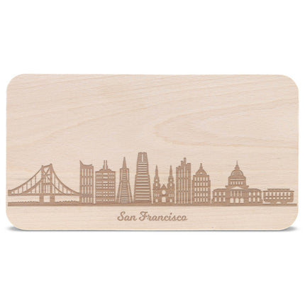 SEO. Frühstücksbrettchen Skyline San Francisco - Linkreich