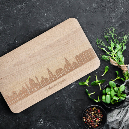 SEO. Frühstücksbrettchen Skyline Schwetzingen - Linkreich