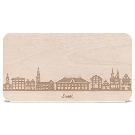SEO. Frühstücksbrettchen Skyline Soest - Linkreich