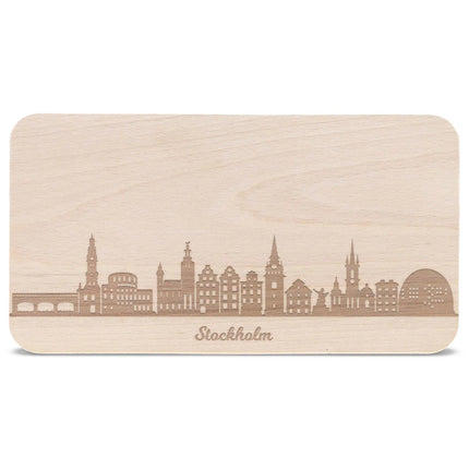 SEO. Frühstücksbrettchen Skyline Stockholm - Linkreich