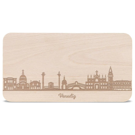 SEO. Frühstücksbrettchen Skyline Venedig - Linkreich