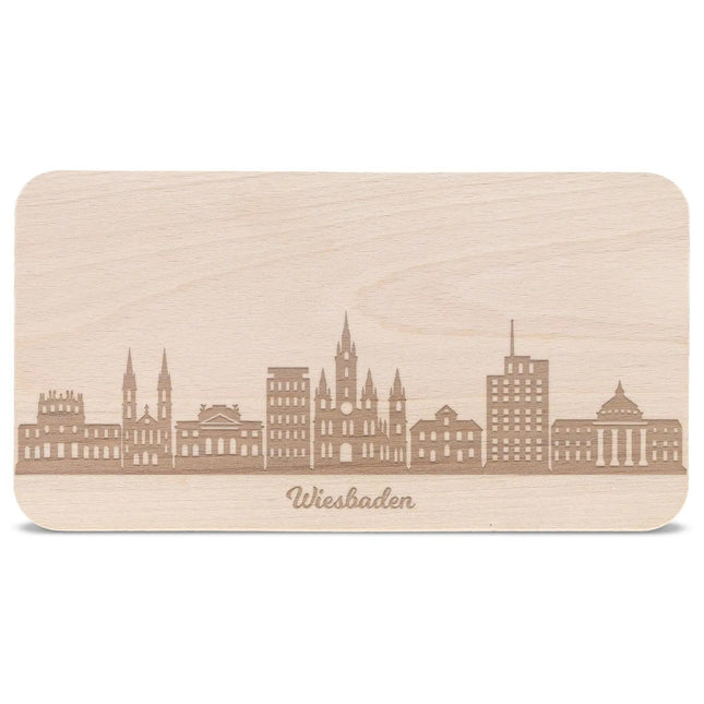SEO. Frühstücksbrettchen Skyline Wiesbaden - Linkreich