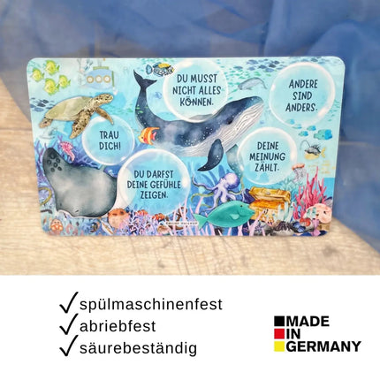 SEO. Frühstücksbrettchen “Unterwasserwelt" - Linkreich