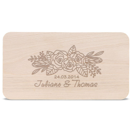 SEO. Frühstücksbrettchen Wedding Floral - Linkreich