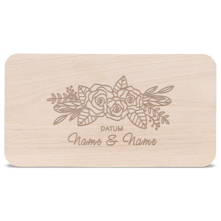 SEO. Frühstücksbrettchen Wedding Floral - Linkreich