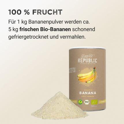 SEO. Fruit Powder - Banana - 150 g Linkreich