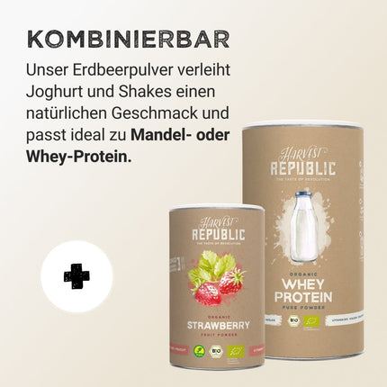 SEO. Fruit Powder - Strawberry - 125 g Linkreich