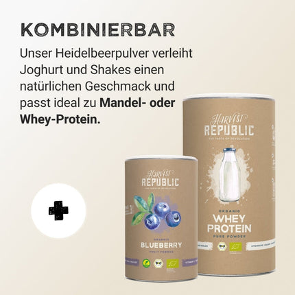 SEO. Fruit Powder - Wild Blueberry - 125 g Linkreich