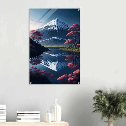 Fuji - Leinwandbild Japanisch (Canvas) kaufen bei Linkreich – Jetzt entdecken!