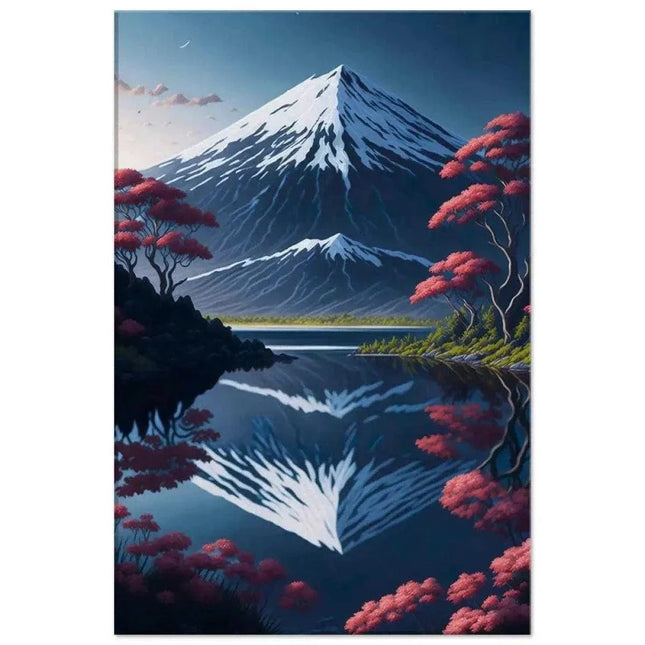 Fuji - Leinwandbild Japanisch (Canvas) kaufen bei Linkreich – Jetzt entdecken!