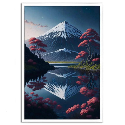 Fuji - Leinwandbild Japanisch (Canvas) kaufen bei Linkreich – Jetzt entdecken!
