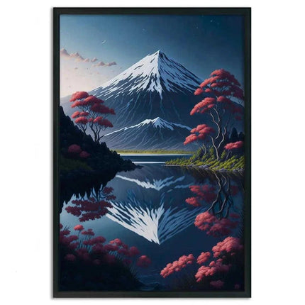Fuji - Leinwandbild Japanisch (Canvas) kaufen bei Linkreich – Jetzt entdecken!