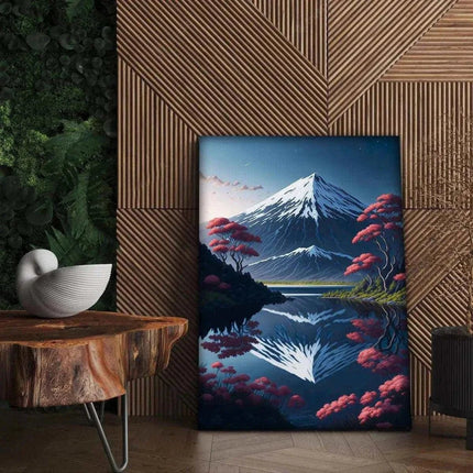 Fuji - Leinwandbild Japanisch (Canvas) kaufen bei Linkreich – Jetzt entdecken!