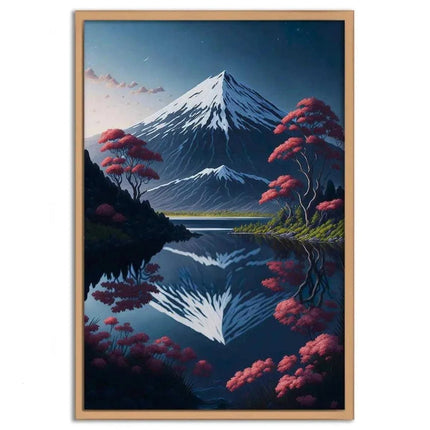 Fuji - Leinwandbild Japanisch (Canvas) kaufen bei Linkreich – Jetzt entdecken!