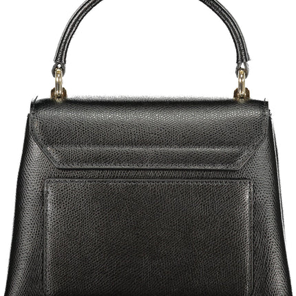 FURLA Damen-Tasche schwarz aus Leder – Elegante Handtasche für Herbst/Winter