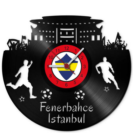 SEO. Fussball Wanduhr aus Vinyl Vereinsliebe Fenerbahce Istanbul - Linkreich