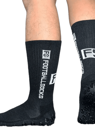 Fußballsocken – Rutschfestes Performance-Modell mit Pro Grip für Stabilität & Kontrolle - Schwarz Linkreich