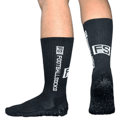 Fußballsocken – Rutschfestes Performance-Modell mit Pro Grip für Stabilität & Kontrolle - Schwarz Linkreich